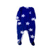 A Blue Onesies from Petit Bateau in size 6-12M for boy. (Back View)