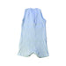 A Blue Sleeveless Rompers from Wilson & Frenchy in size 6-12M for girl. (Back View)