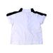 A White Short Sleeve Polos from Jacadi in size 6-12M for boy. (Back View)