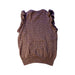 A Purple Sweater Vests from Nature Baby in size 2T for girl. (Back View)