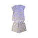 A White Shorts Sets from Wilson & Frenchy in size 3T for girl. (Back View)