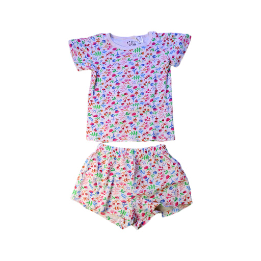 A Multicolour Shorts Sets from Wilson & Frenchy in size 3T for girl. (Front View)