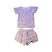 A Multicolour Shorts Sets from Wilson & Frenchy in size 3T for girl. (Front View)