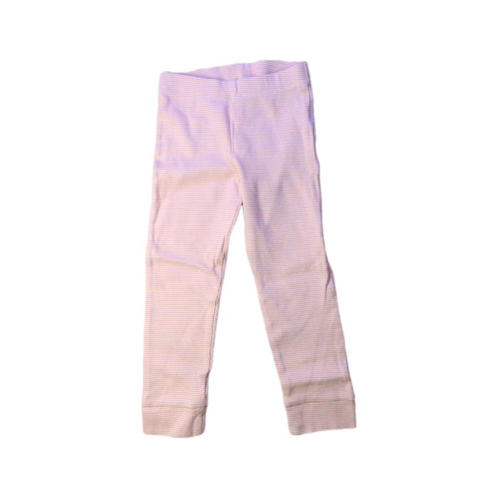 A Pink Leggings from Wilson & Frenchy in size 3T for girl. (Front View)