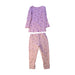 A Pink Pyjama Sets from Wilson & Frenchy in size 2T for girl. (Back View)