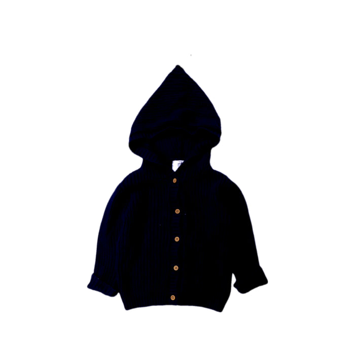 A Navy Cardigans from Wilson & Frenchy in size 3-6M for boy. (Front View)