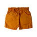 A Orange Shorts from Nature Baby in size 3T for girl. (Front View)