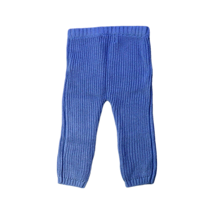 A Blue Casual Pants from Wilson & Frenchy in size 3-6M for boy. (Back View)