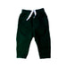 A Green Sweatpants from Petit Bateau in size 6-12M for boy. (Front View)