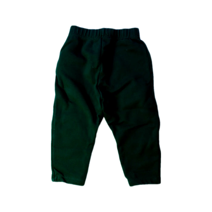 A Green Sweatpants from Petit Bateau in size 6-12M for boy. (Back View)
