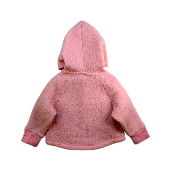 A Pink Lightweight Jackets from Patagonia in size 6-12M for girl. (Back View)