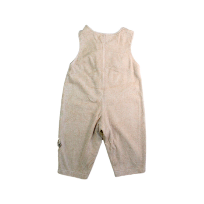 A Ivory Sleeveless Rompers from Natures Purest in size 3-6M for neutral. (Back View)