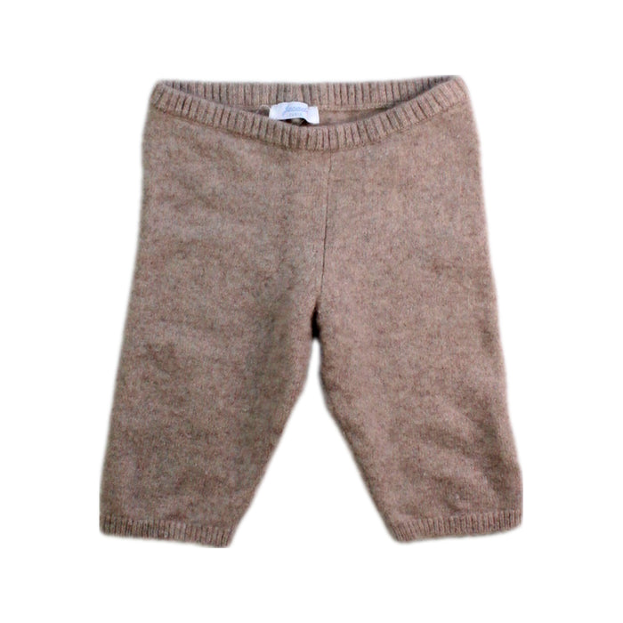 A Beige Leggings from Jacadi in size 0-3M for neutral. (Front View)