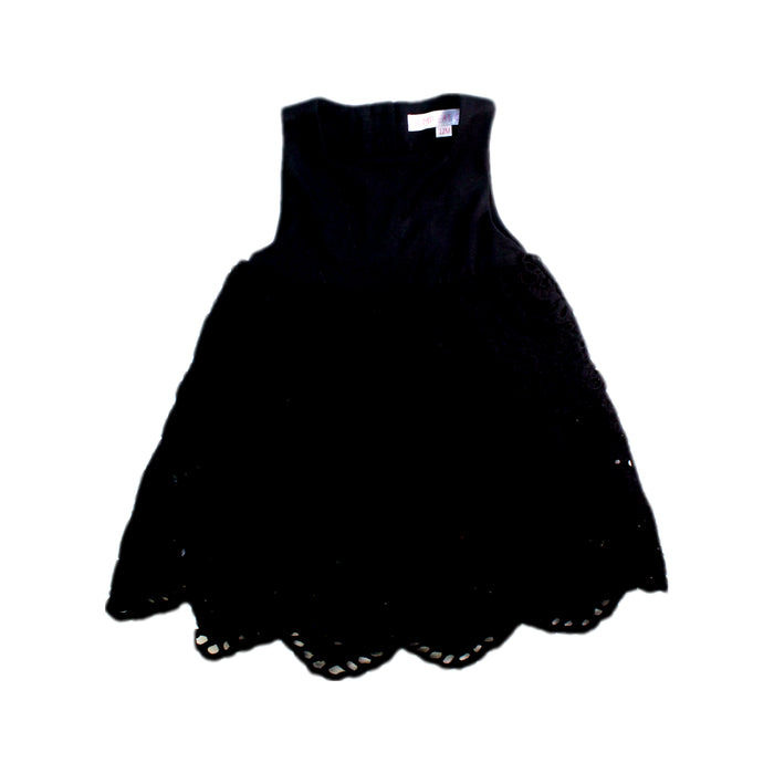 A Black Sleeveless Dresses from Jump Eat Cry in size 6-12M for girl. (Front View)