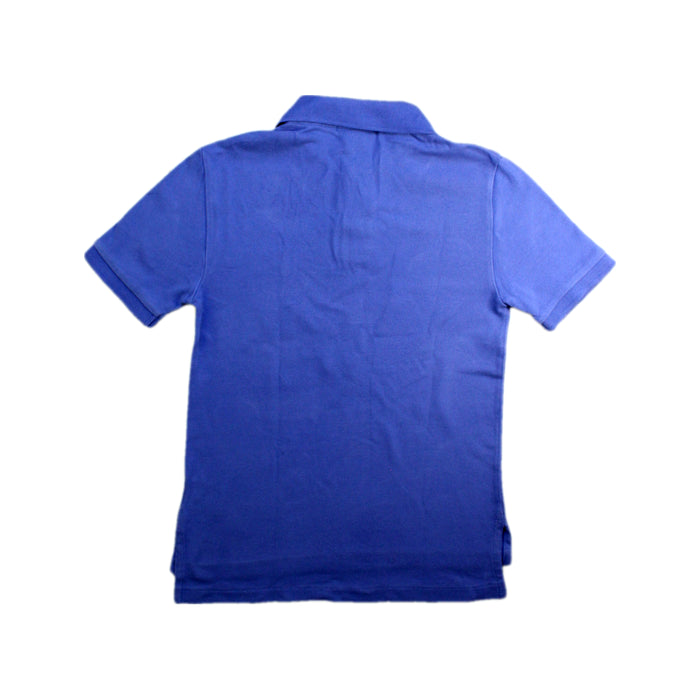 A Blue Short Sleeve Polos from Polo Ralph Lauren in size 8Y for boy. (Back View)