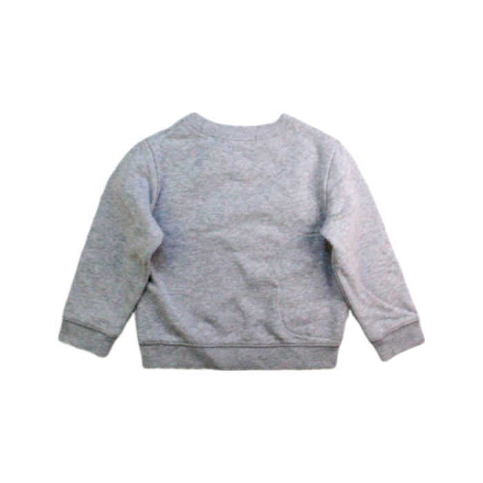 A Grey Crewneck Sweatshirts from Stella McCartney in size 3T for boy. (Back View)