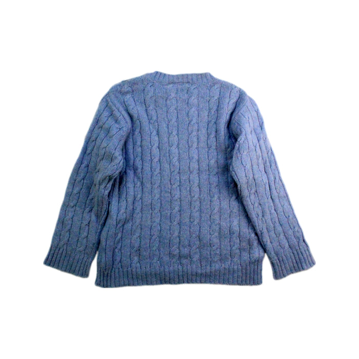 A Blue Knit Sweaters from Jojo Maman Bébé in size 2T for boy. (Back View)