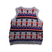 A Grey Sweater Vests from Jojo Maman Bébé in size 2T for boy. (Back View)