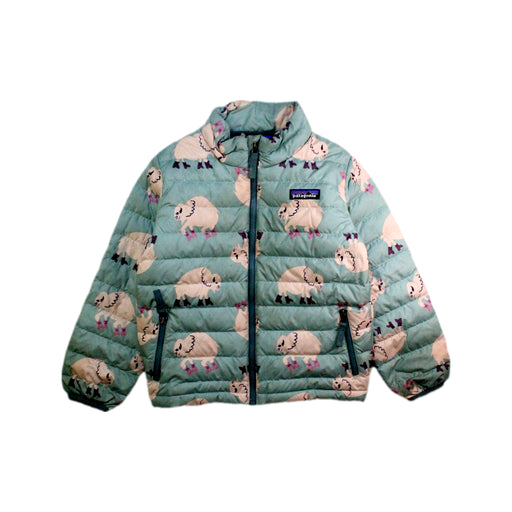 A Teal Puffer/Quilted Coats & Outerwear from Patagonia in size 4T for neutral. (Front View)