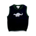 A Navy Sweater Vests from The Little White Company in size 12-18M for boy. (Front View)