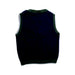 A Navy Sweater Vests from The Little White Company in size 12-18M for boy. (Back View)
