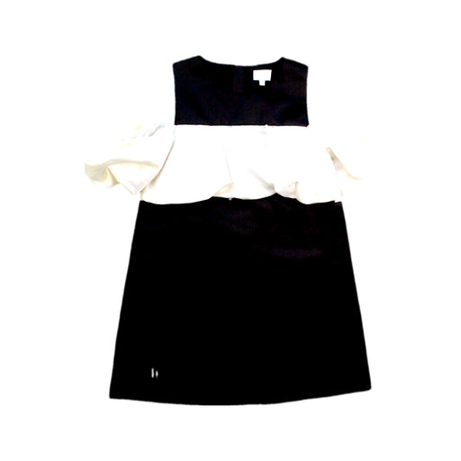A Black Sleeveless Dresses from Seed in size 8Y for girl. (Front View)