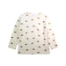 A White Long Sleeve T Shirts from Jamie Kay in size 6T for neutral. (Front View)