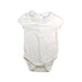 A White Short Sleeve Bodysuits from Tartine et Chocolat in size 3-6M for girl. (Front View)