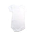 A White Short Sleeve Bodysuits from Petit Bateau in size 6-12M for girl. (Back View)
