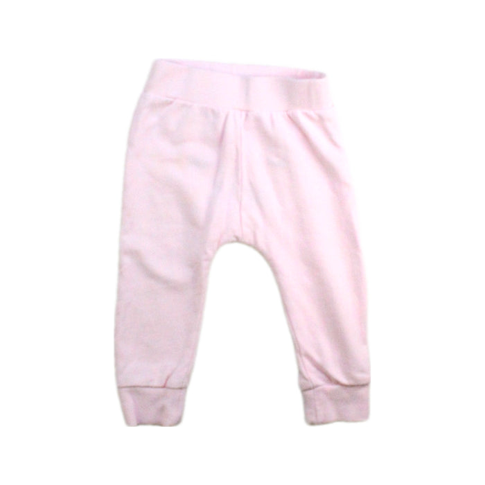 A Pink Casual Pants from Seed in size 6-12M for girl. (Front View)
