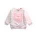 A Pink Crewneck Sweatshirts from Kenzo in size 3-6M for girl. (Front View)