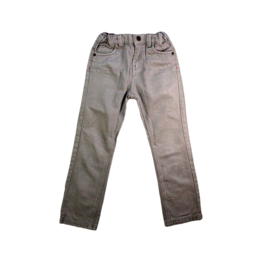 A Grey Casual Pants from Vertbaudet in size 6T for boy. (Front View)