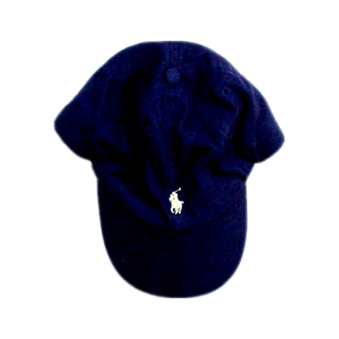 A Navy Caps from Polo Ralph Lauren in size 2T for neutral. (Front View)