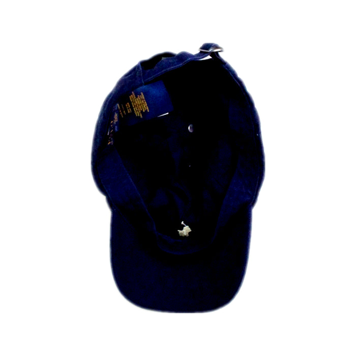 A Navy Caps from Polo Ralph Lauren in size 2T for neutral. (Back View)