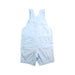 A Blue Overall Shorts from Jacadi in size 18-24M for boy. (Back View)