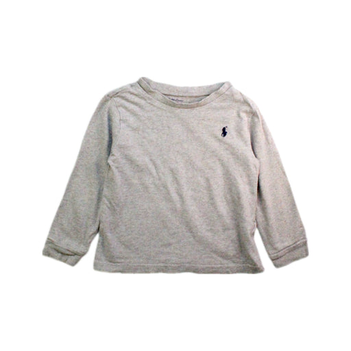 A Grey Long Sleeve Tops from Ralph Lauren in size 18-24M for boy. (Front View)