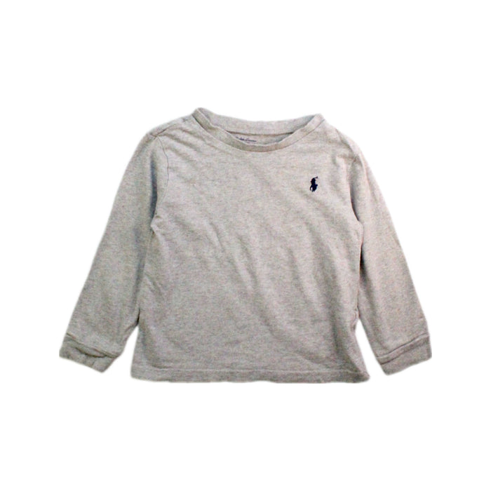 A Grey Long Sleeve Tops from Ralph Lauren in size 18-24M for boy. (Front View)