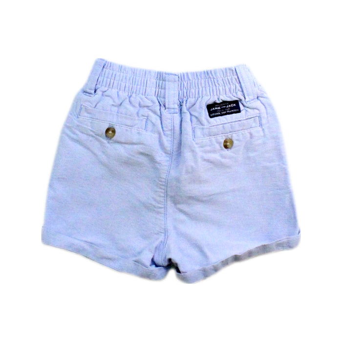 A Blue Shorts from Janie & Jack in size 12-18M for boy. (Back View)