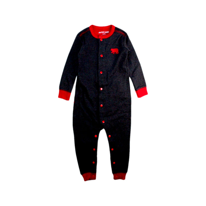 A Black Onesies from Little Blue House in size 18-24M for boy. (Front View)