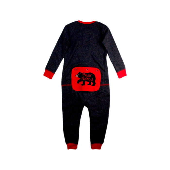 A Black Onesies from Little Blue House in size 18-24M for boy. (Back View)
