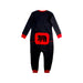 A Black Onesies from Little Blue House in size 18-24M for boy. (Back View)