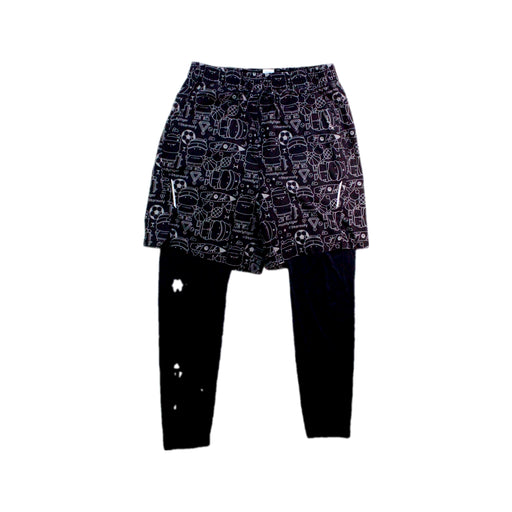 A Black Leggings Sets from Moody Tiger in size 7Y for boy. (Front View)