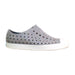 A Grey Sneakers from Native Shoes in size 7Y for neutral. (Front View)