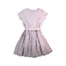 A White Short Sleeve Dresses from Petit Bateau in size 10Y for girl. (Front View)