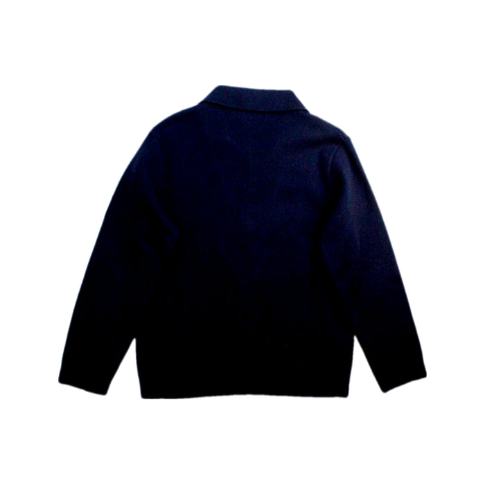 A Navy Cardigans from Tizzas in size 5T for boy. (Back View)