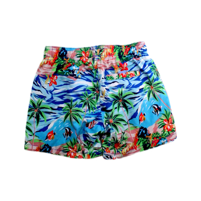 A Multicolour Swim Shorts from SUN68 in size 6T for boy. (Back View)
