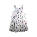 A Multicolour Sleeveless Dresses from Velveteen in size 12Y for girl. (Front View)