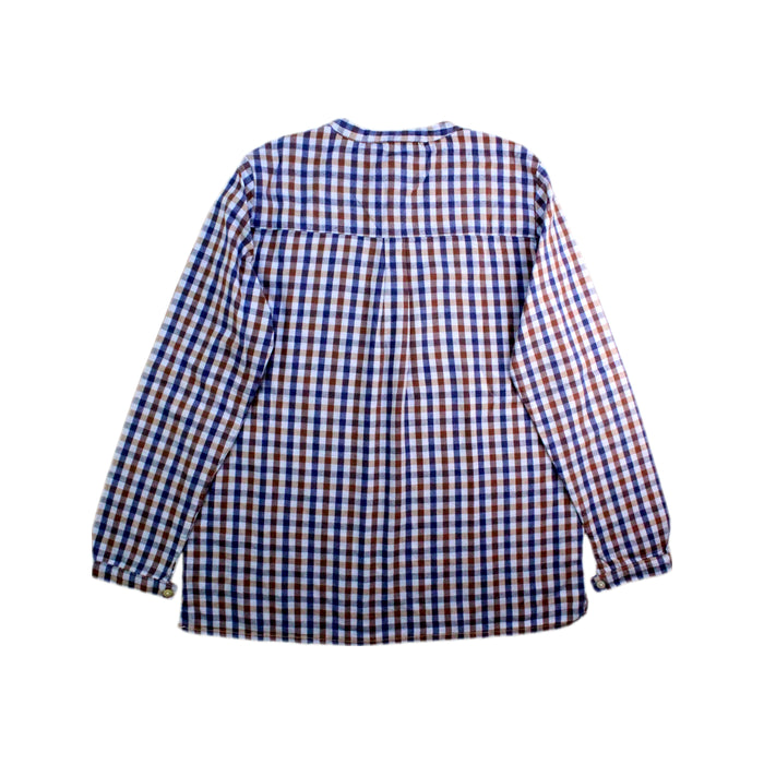 A Blue Long Sleeve Shirts from Bonnet à Pompon in size 12Y for boy. (Back View)