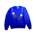 A Blue Crewneck Sweatshirts from Jared.M in size 7Y for boy. (Front View)