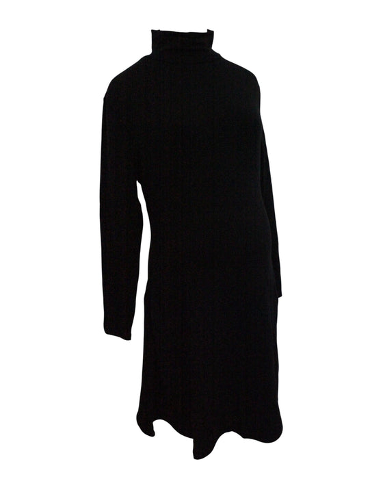 A Black Long Sleeve Dresses from Mayarya in size Maternity-M for maternity. (Front View)